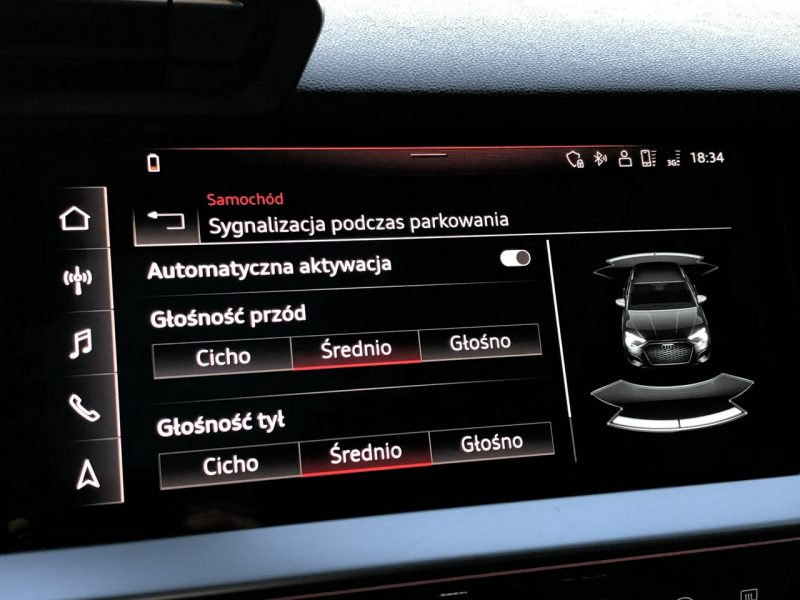 Audi S3 Sportback 2.0 TFSI 423KM Quattro Salon Polska Kamera Virtual Maxton 8Y (2020-)