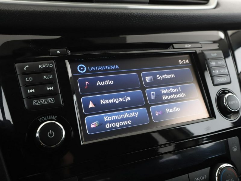 Nissan Qashqai navi klima auto grzane fotele kamera i czujniki parkowania II (2013-2021)