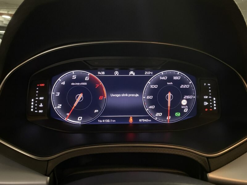 Seat Arona FR 1.0TSI 110KM DSG 2022 r., salon PL, f-a VAT, gwarancja fabryczna