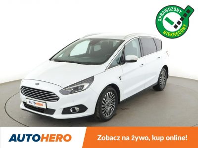 Ford S-Max navi klima auto kamera i czujniki parkowania el. sterowane i grzane fo II (2015-)
