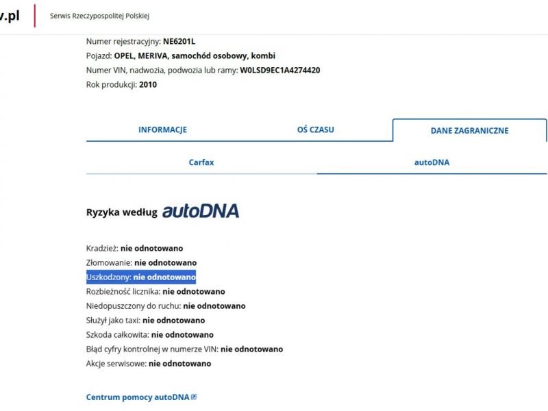 Opel Meriva Benzyna Zarejestrowany Ubezpieczony II (2010-)