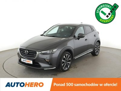 Mazda CX-3 Sports-Line automat 4x4 150KM navi kamera grzane fotele półśkóra LED