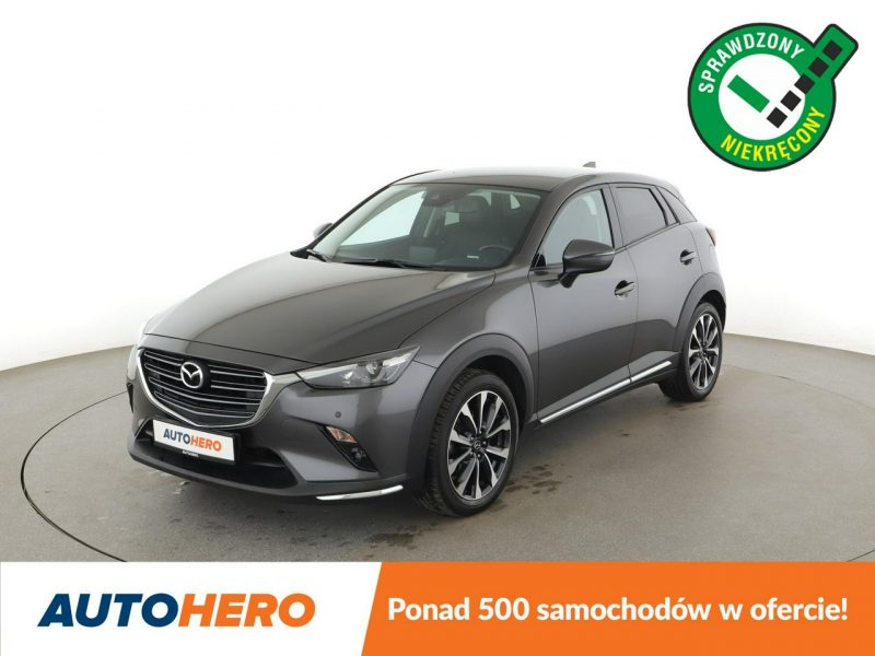 Mazda CX-3 Sports-Line automat 4x4 150KM navi kamera grzane fotele półśkóra LED
