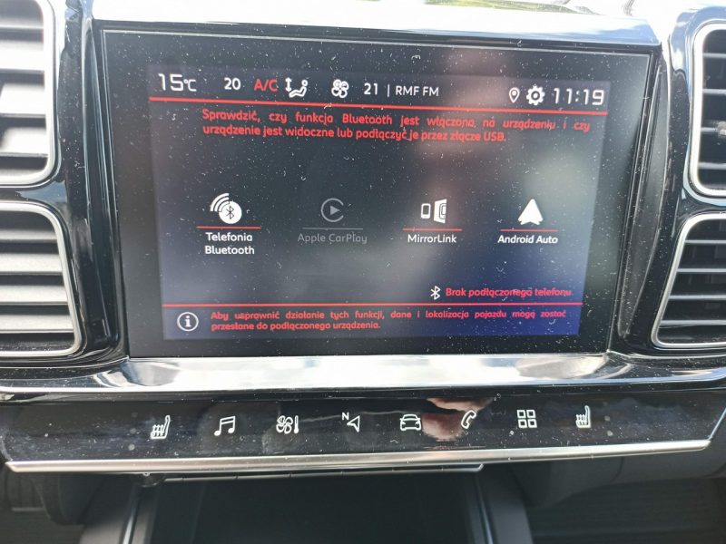 Citroen C5 Aircross MAX 1.5 DIESEL 130 KM EAT8 - do 8 Lat Gwarancji - rabat 46200 zł !