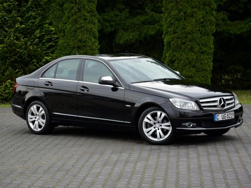 Mercedes C 180 Kompressor Avantgarde 130 tys przebieg pół-skóry Klimatronic ASO W204 (2007-2014)