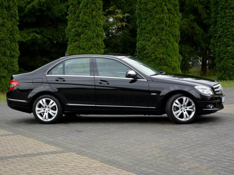 Mercedes C 180 Kompressor Avantgarde 130 tys przebieg pół-skóry Klimatronic ASO W204 (2007-2014)