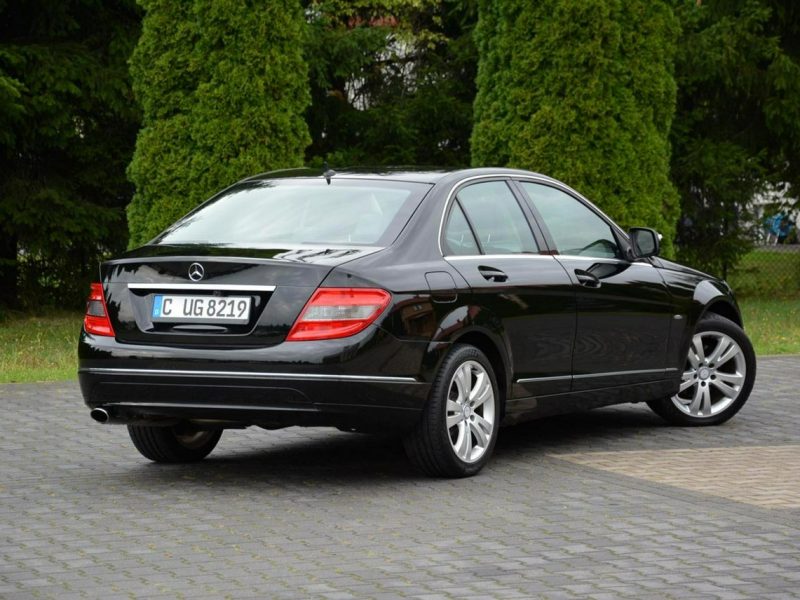 Mercedes C 180 Kompressor Avantgarde 130 tys przebieg pół-skóry Klimatronic ASO W204 (2007-2014)