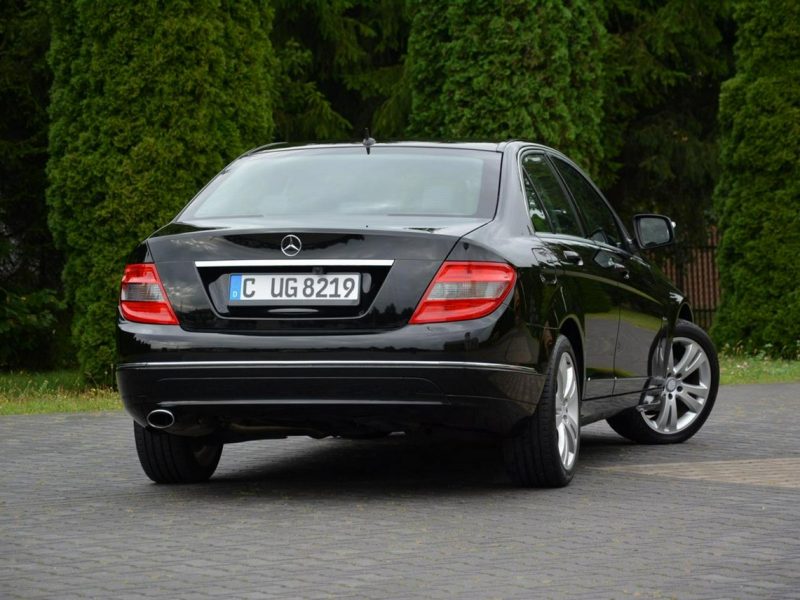 Mercedes C 180 Kompressor Avantgarde 130 tys przebieg pół-skóry Klimatronic ASO W204 (2007-2014)