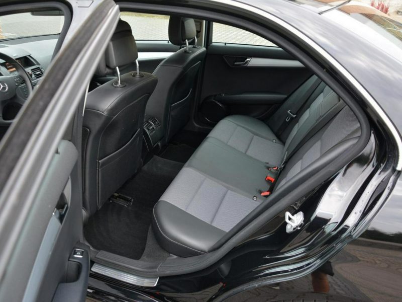 Mercedes C 180 Kompressor Avantgarde 130 tys przebieg pół-skóry Klimatronic ASO W204 (2007-2014)
