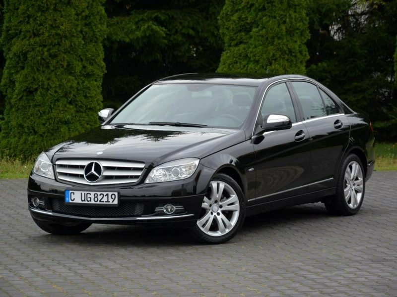 Mercedes C 180 Kompressor Avantgarde 130 tys przebieg pół-skóry Klimatronic ASO W204 (2007-2014)