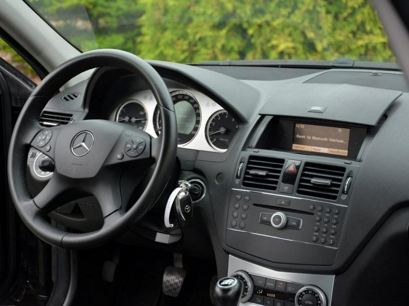 Mercedes C 180 Kompressor Avantgarde 130 tys przebieg pół-skóry Klimatronic ASO W204 (2007-2014)