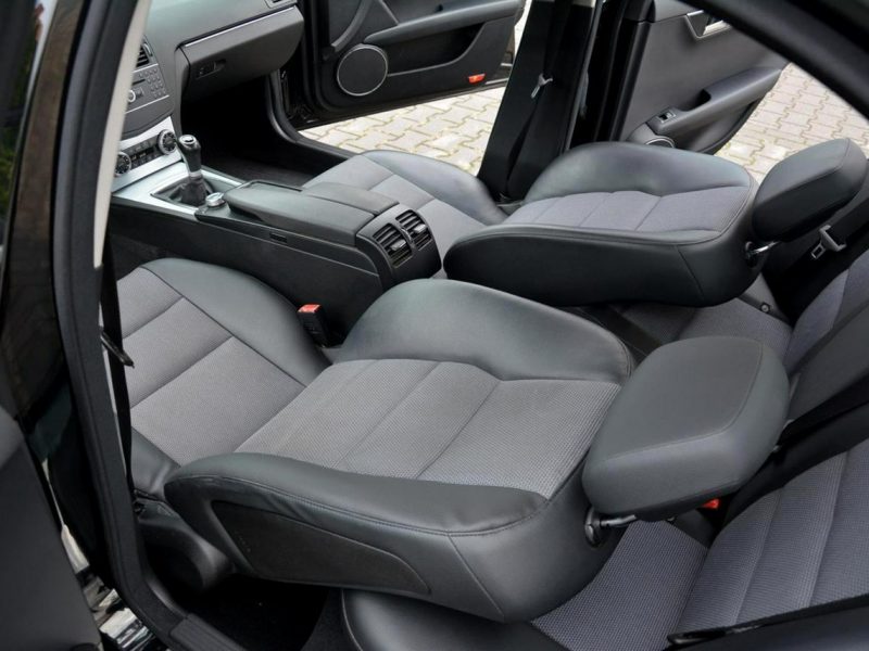 Mercedes C 180 Kompressor Avantgarde 130 tys przebieg pół-skóry Klimatronic ASO W204 (2007-2014)