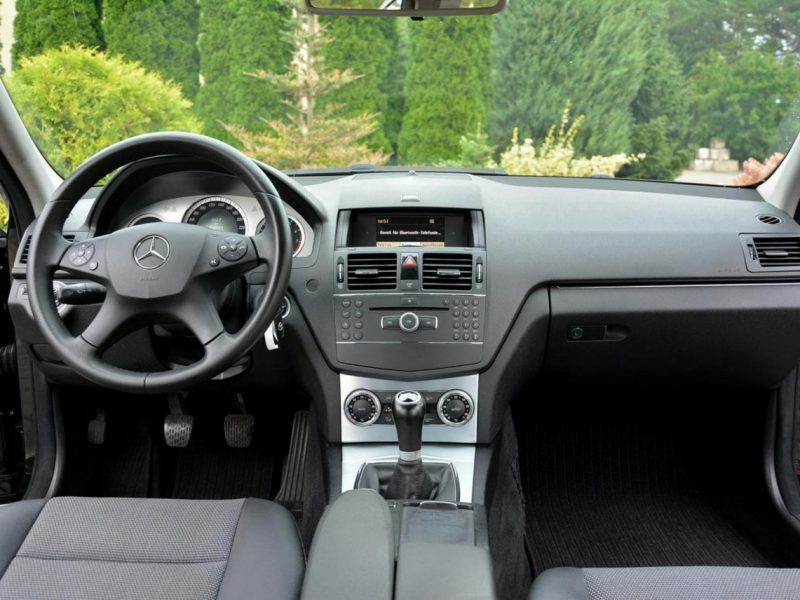 Mercedes C 180 Kompressor Avantgarde 130 tys przebieg pół-skóry Klimatronic ASO W204 (2007-2014)