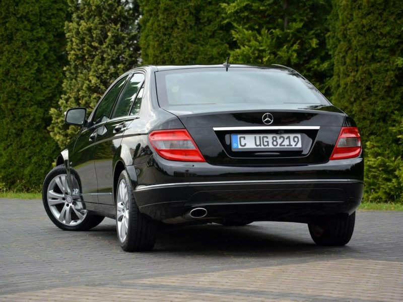 Mercedes C 180 Kompressor Avantgarde 130 tys przebieg pół-skóry Klimatronic ASO W204 (2007-2014)