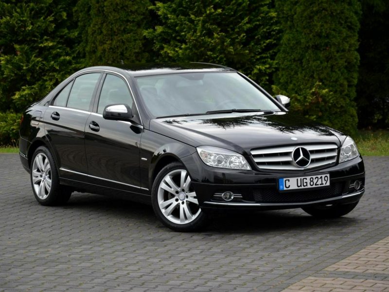 Mercedes C 180 Kompressor Avantgarde 130 tys przebieg pół-skóry Klimatronic ASO W204 (2007-2014)