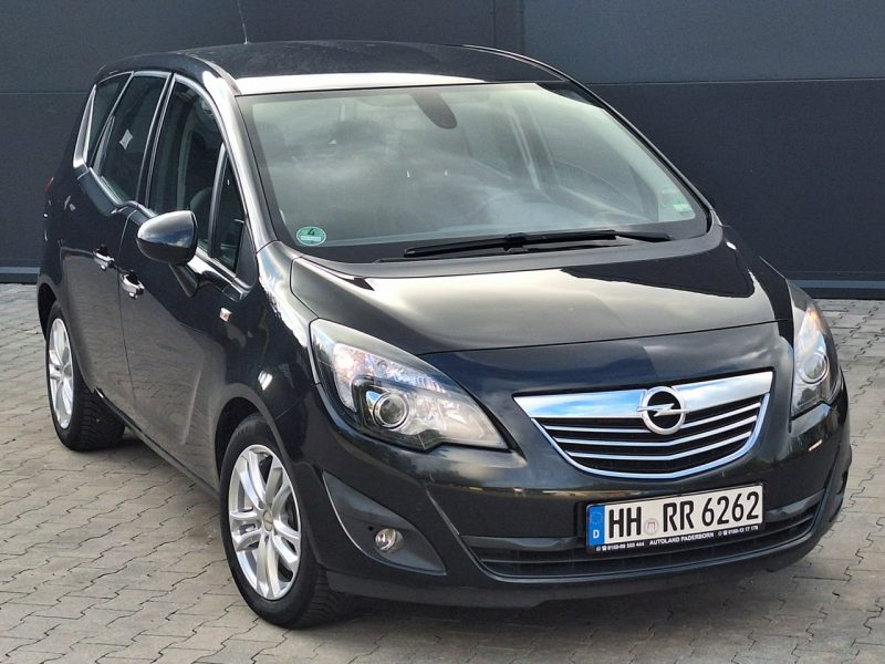 Opel Meriva *Z NiEMiEC* BARDZO ŁADNA * 1.4T * podgrzewana kierownica * alu * II (2010-)