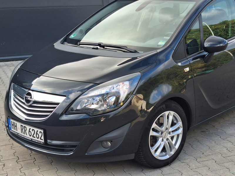 Opel Meriva *Z NiEMiEC* BARDZO ŁADNA * 1.4T * podgrzewana kierownica * alu * II (2010-)
