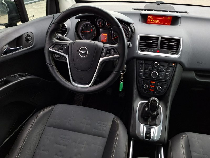 Opel Meriva *Z NiEMiEC* BARDZO ŁADNA * 1.4T * podgrzewana kierownica * alu * II (2010-)