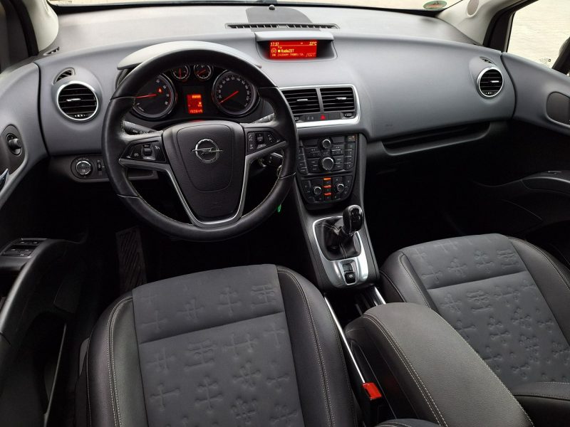 Opel Meriva *Z NiEMiEC* BARDZO ŁADNA * 1.4T * podgrzewana kierownica * alu * II (2010-)