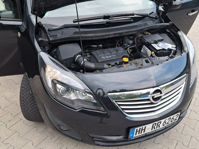 Opel Meriva *Z NiEMiEC* BARDZO ŁADNA * 1.4T * podgrzewana kierownica * alu * II (2010-)