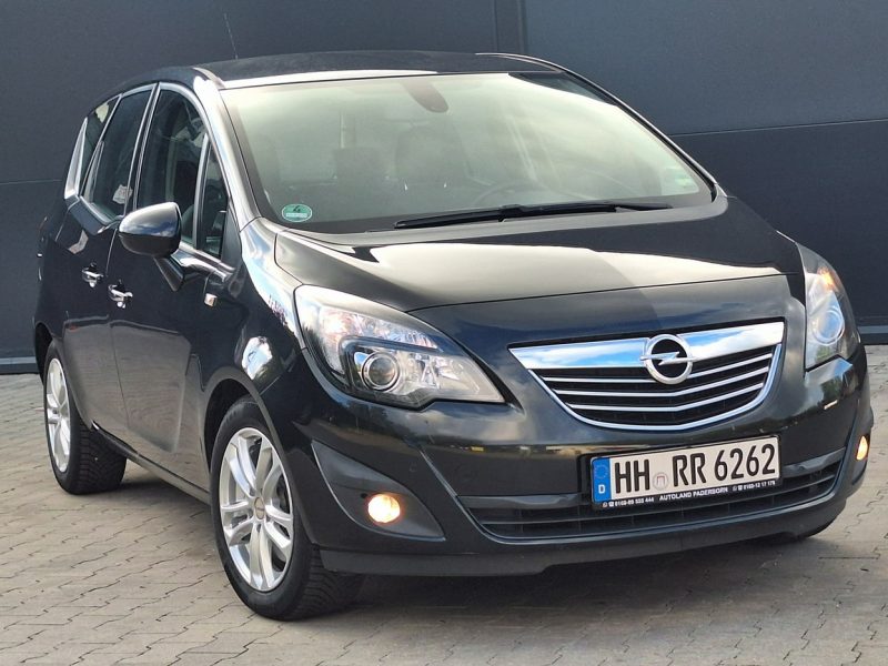 Opel Meriva *Z NiEMiEC* BARDZO ŁADNA * 1.4T * podgrzewana kierownica * alu * II (2010-)