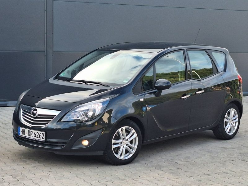 Opel Meriva *Z NiEMiEC* BARDZO ŁADNA * 1.4T * podgrzewana kierownica * alu * II (2010-)