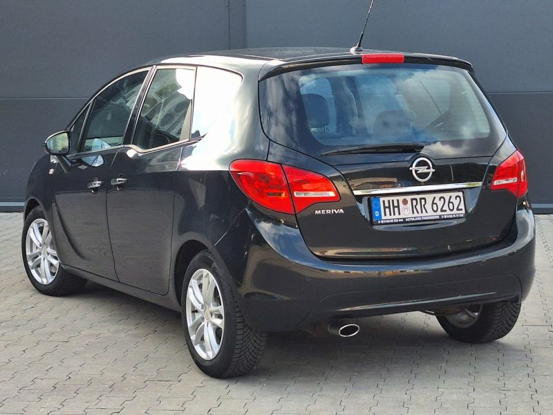 Opel Meriva *Z NiEMiEC* BARDZO ŁADNA * 1.4T * podgrzewana kierownica * alu * II (2010-)