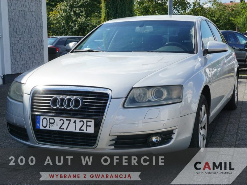 Audi A6 zarejestrowany, ubezpieczony, gaz C6 (2004-2011)