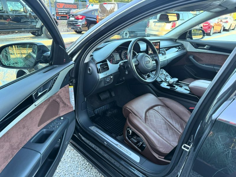 Audi A8 Alcantara, Podgrzewane wentylowane fotele, Kamera 360, Masaż, LED D4 (2010-)