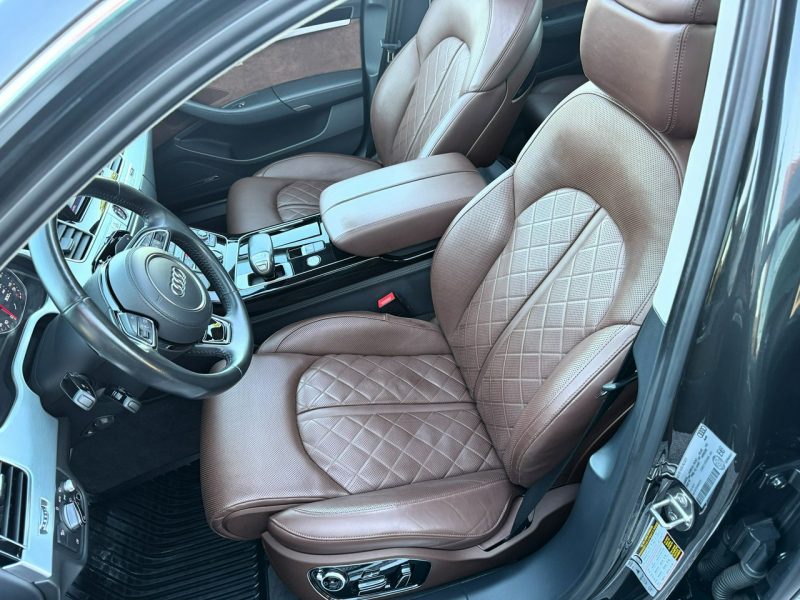 Audi A8 Alcantara, Podgrzewane wentylowane fotele, Kamera 360, Masaż, LED D4 (2010-)