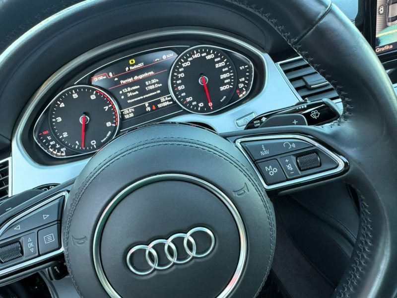 Audi A8 Alcantara, Podgrzewane wentylowane fotele, Kamera 360, Masaż, LED D4 (2010-)
