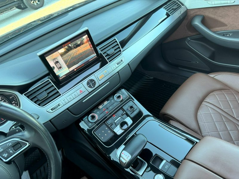 Audi A8 Alcantara, Podgrzewane wentylowane fotele, Kamera 360, Masaż, LED D4 (2010-)