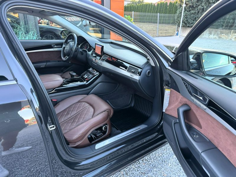 Audi A8 Alcantara, Podgrzewane wentylowane fotele, Kamera 360, Masaż, LED D4 (2010-)