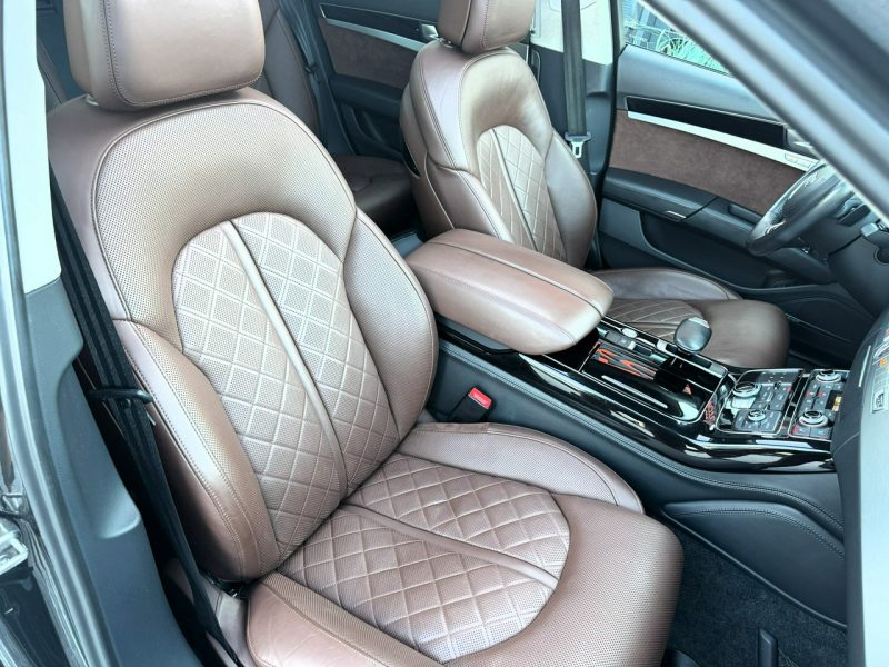 Audi A8 Alcantara, Podgrzewane wentylowane fotele, Kamera 360, Masaż, LED D4 (2010-)
