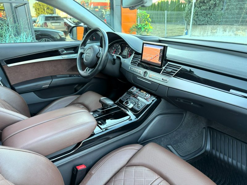Audi A8 Alcantara, Podgrzewane wentylowane fotele, Kamera 360, Masaż, LED D4 (2010-)