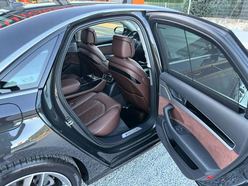 Audi A8 Alcantara, Podgrzewane wentylowane fotele, Kamera 360, Masaż, LED D4 (2010-)