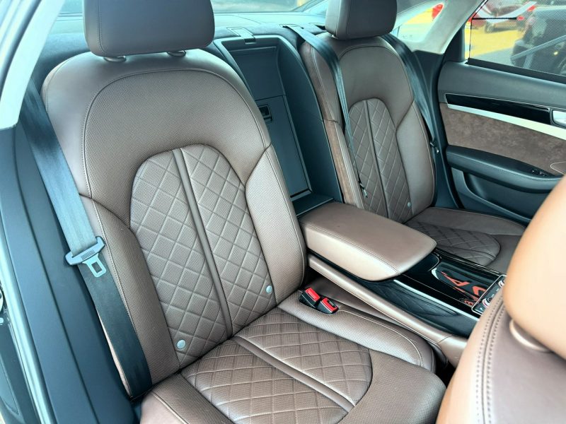 Audi A8 Alcantara, Podgrzewane wentylowane fotele, Kamera 360, Masaż, LED D4 (2010-)