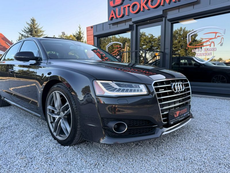 Audi A8 Alcantara, Podgrzewane wentylowane fotele, Kamera 360, Masaż, LED D4 (2010-)