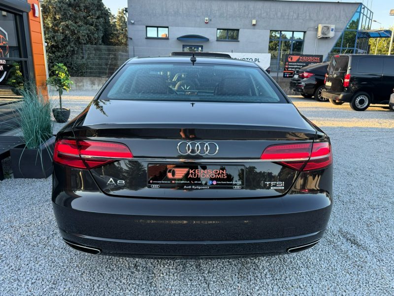 Audi A8 Alcantara, Podgrzewane wentylowane fotele, Kamera 360, Masaż, LED D4 (2010-)