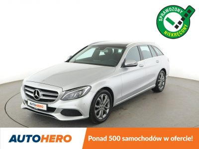 Mercedes C 200 automat full LED navi półskóra skóra panorama W205 (2014-2021)