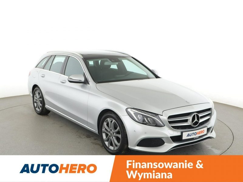 Mercedes C 200 automat full LED navi półskóra skóra panorama W205 (2014-2021)