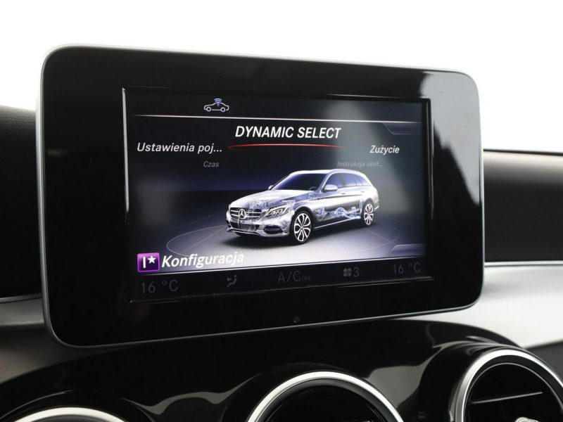 Mercedes C 200 automat full LED navi półskóra skóra panorama W205 (2014-2021)
