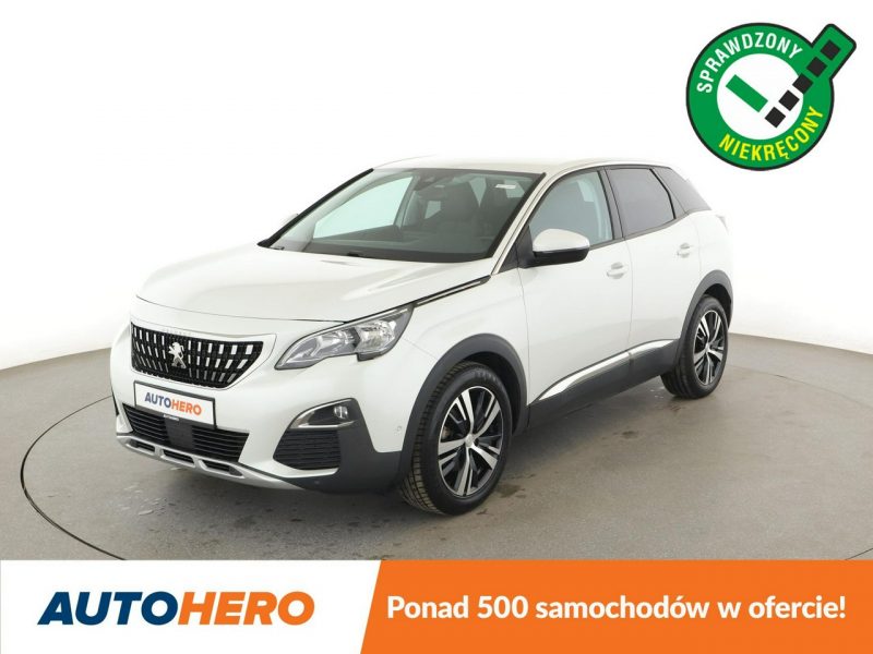 Peugeot 3008 półskóra virtual cocpit navi klima auto kamera i czujniki parkowania II (2016-)