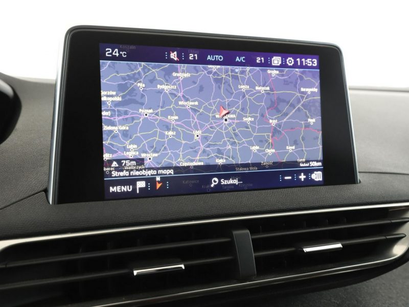 Peugeot 3008 półskóra virtual cocpit navi klima auto kamera i czujniki parkowania II (2016-)