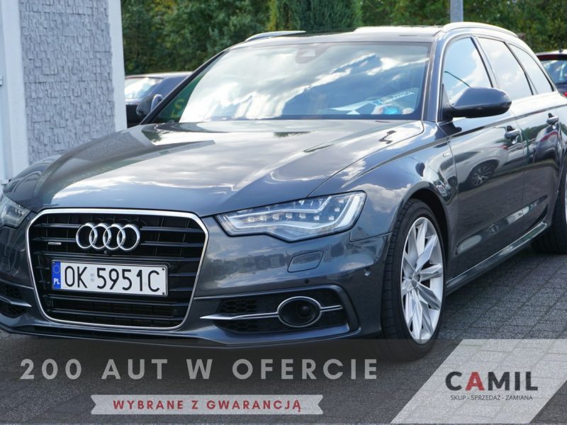 Audi A6 zarejestrowany, ubezpiecziny, s-line C7 (2011-)