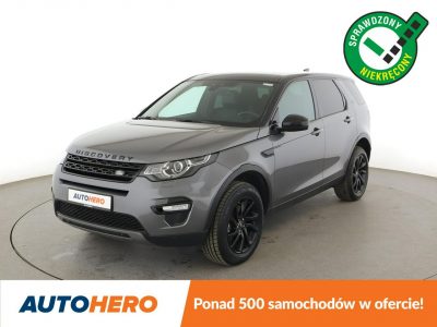Land Rover Discovery Sport AWD 240KM automat skóra panorama navi kamera grzane fotele ACC hak