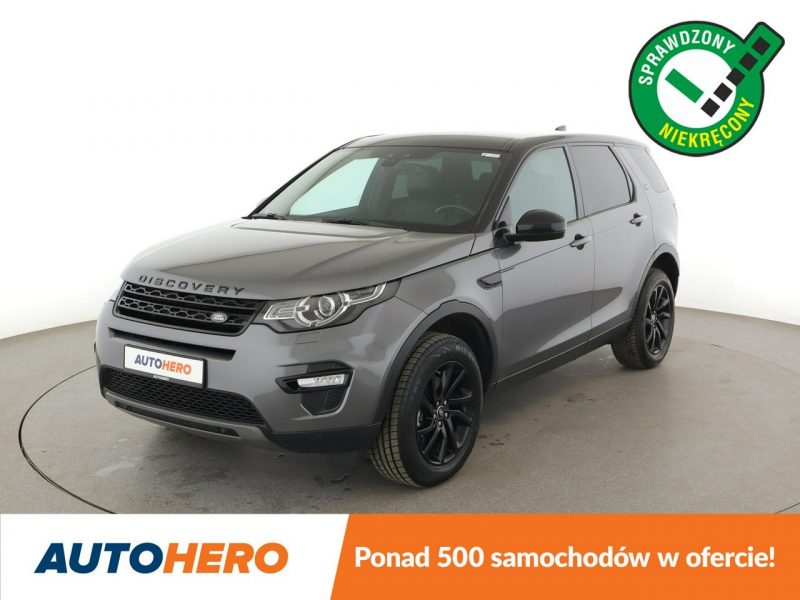 Land Rover Discovery Sport AWD 240KM automat skóra panorama navi kamera grzane fotele ACC hak