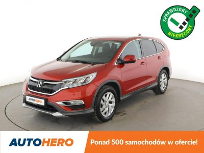 Honda CR-V Elegance niski przebieg ks.serwisowa grzana fotele kamera tempomat Blu IV (2012-2018)