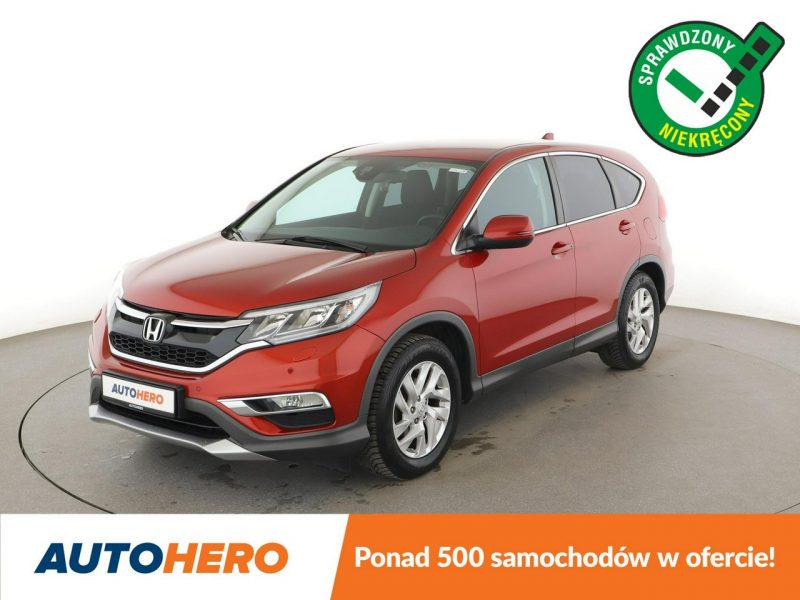 Honda CR-V Elegance niski przebieg ks.serwisowa grzana fotele kamera tempomat Blu IV (2012-2018)