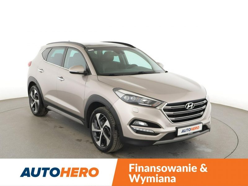 Hyundai Tucson Executive automat 4x4 177KM skóra grzane+wentyl. fotele panorama kamer III (2015-2020)